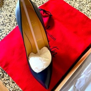 Christian Louboutin Corneille 100 navy NIB